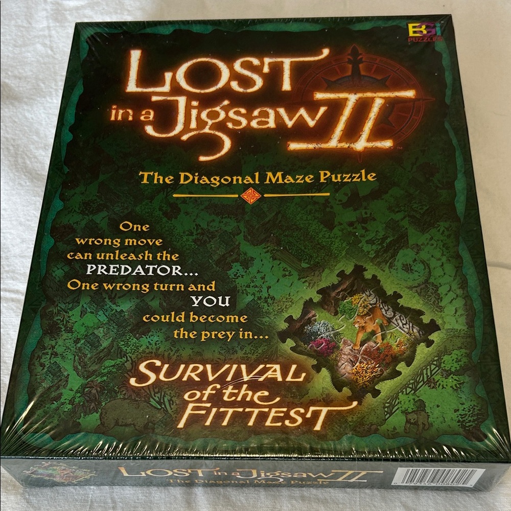 Lost in a Jigsaw II: Survival of the Fittest Puzzle - Green